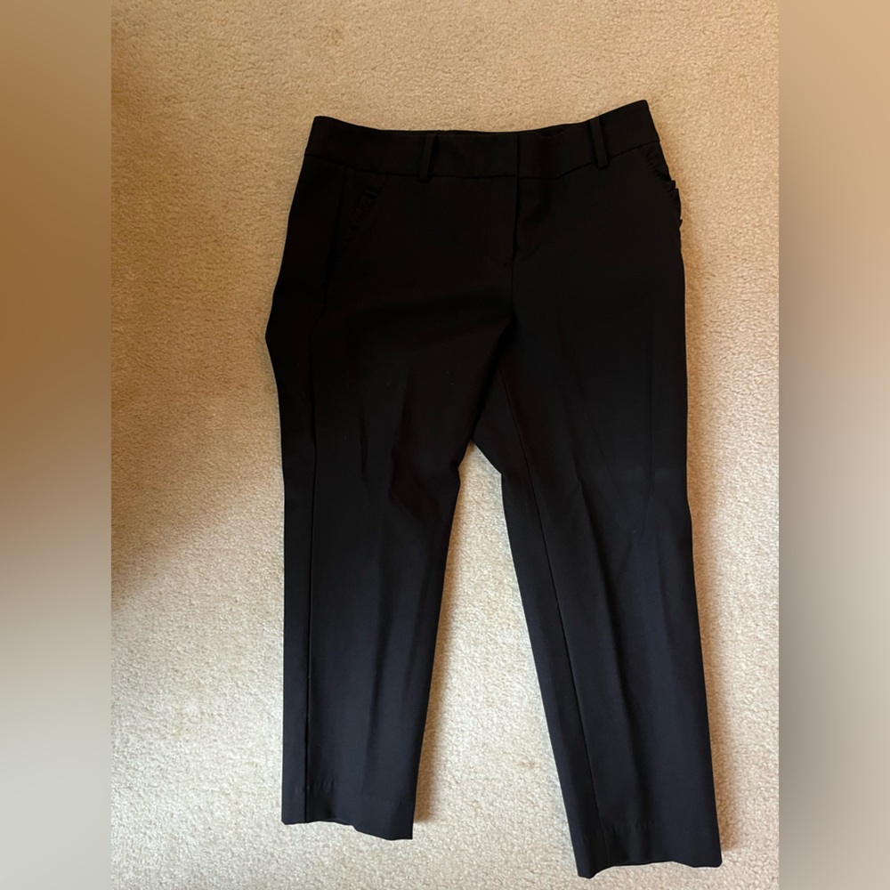 Talbots Cropped Black Women's Trousers